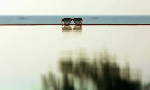 Sun Glasses In The Pool