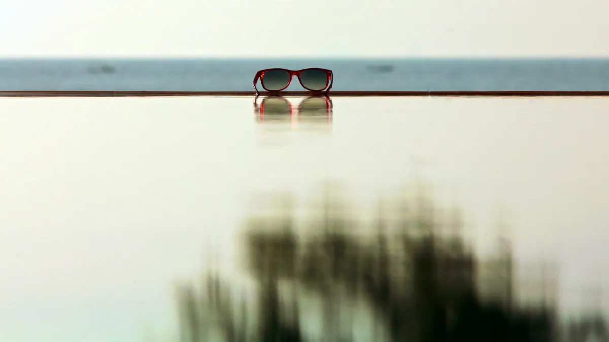 Sun Glasses In The Pool